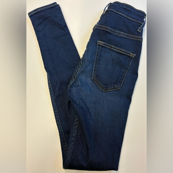 Fashion Nova High waisted dark wash skinny denim jeans women's size 3/XS - Picture 8 of 13